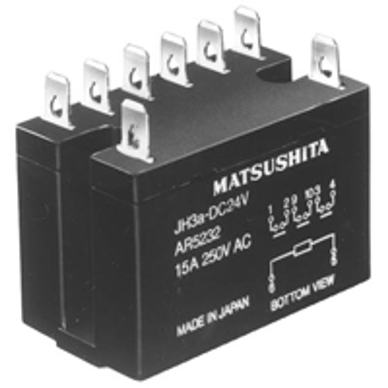 Panasonic Electric Works JH2A-WL2-DC12V-Q Power Relays