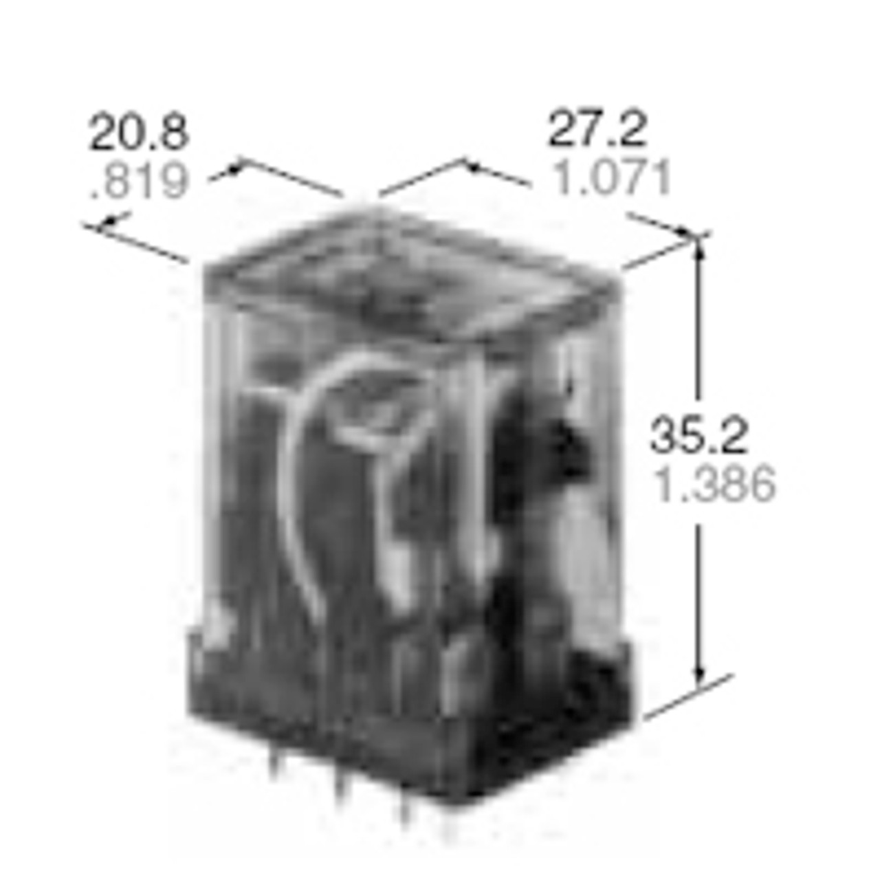 Panasonic Electric Works HC4E-H-DC48V Signal Relays