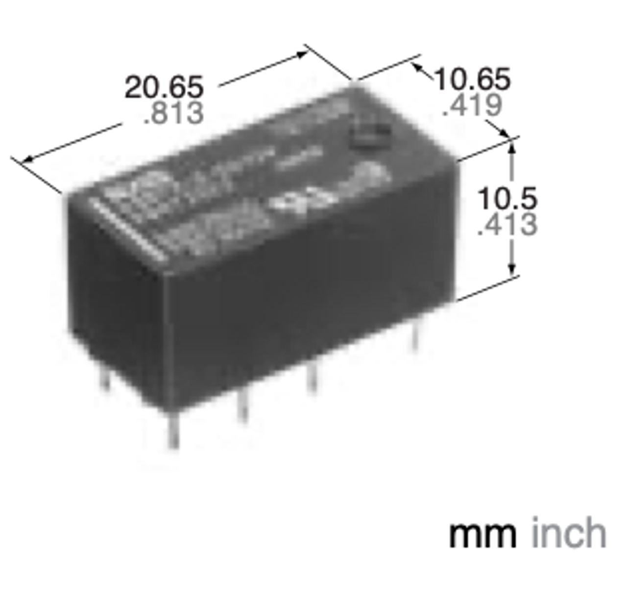 Panasonic Electric Works DSBT2E-S-DC5V Signal Relays