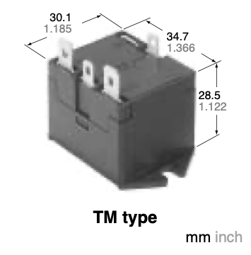 Panasonic Electric Works JA1A-TM-AC220V-P Relays