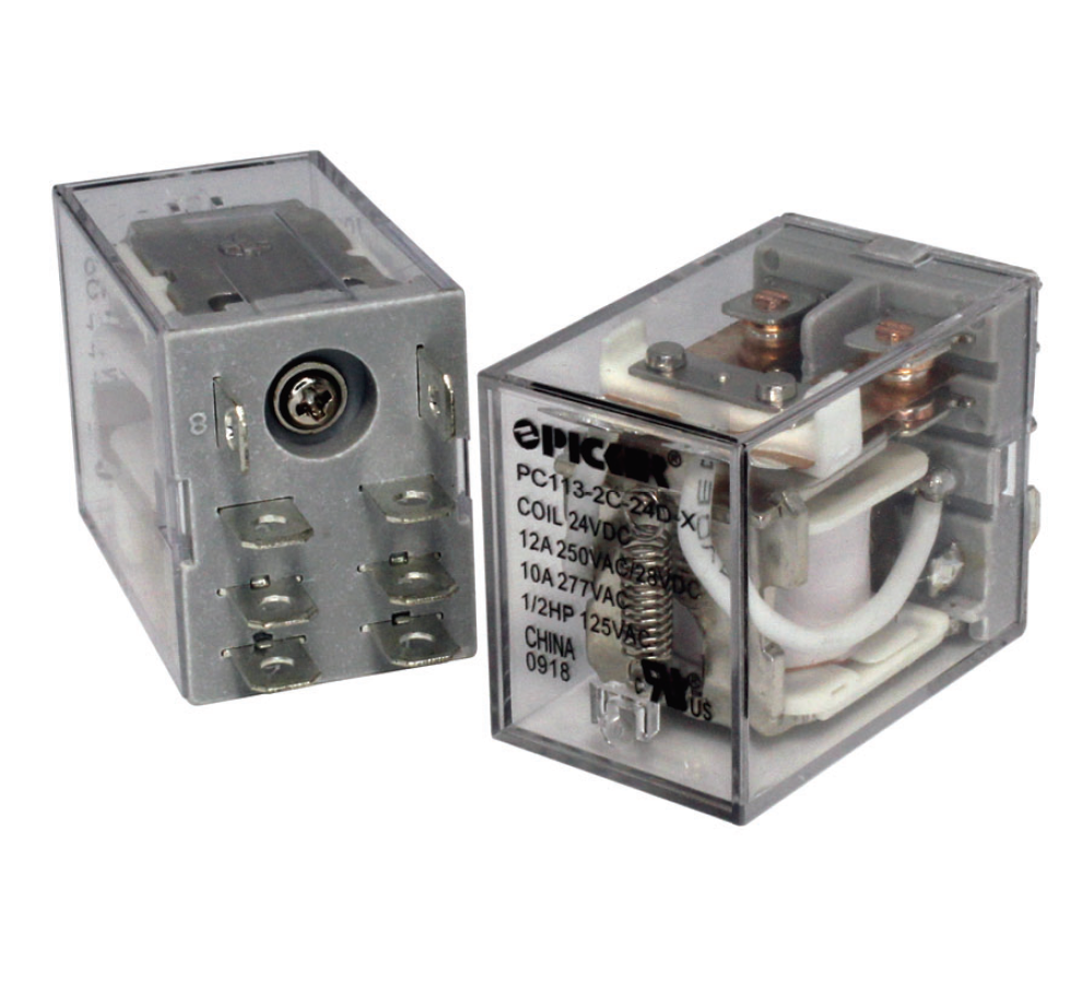 Picker Components PC113-2C-C1-24D-GLD-X Power Relay