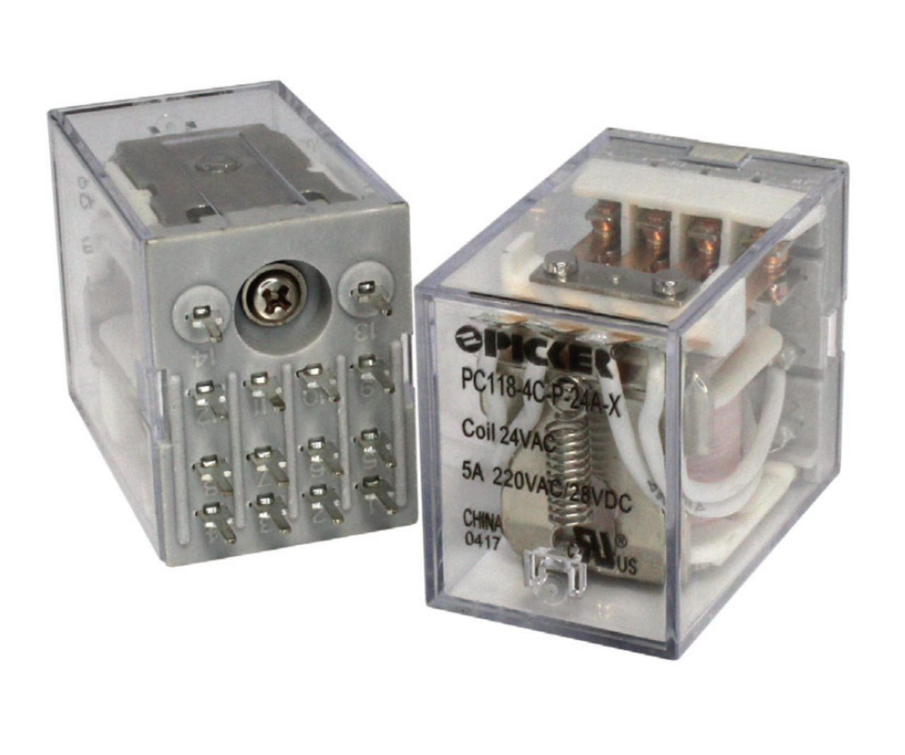 Picker PC118-2C-P-24A-GDM-X Power Relays
