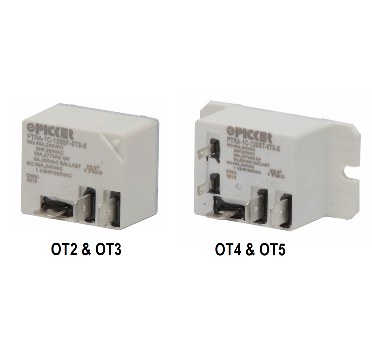 Picker PTRA-1A-120C-OT2-X-A Power Relays