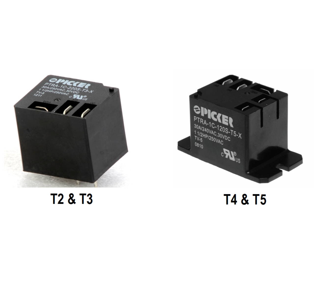Picker PTRA-1A-12CT-T3-X Power Relays