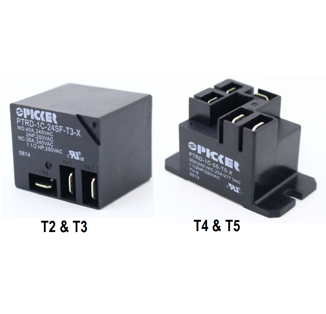 Picker Components PTRD-1A-110S-T3-X Power Relay