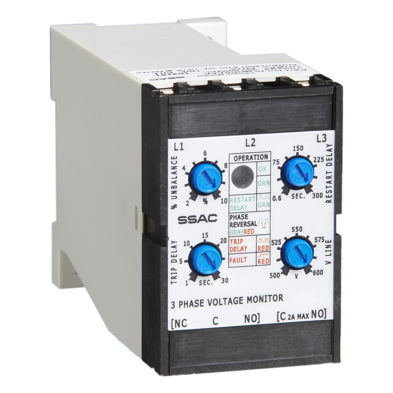 Littlefuse SSAC DLMUBNAAN Phase Monitor Relays