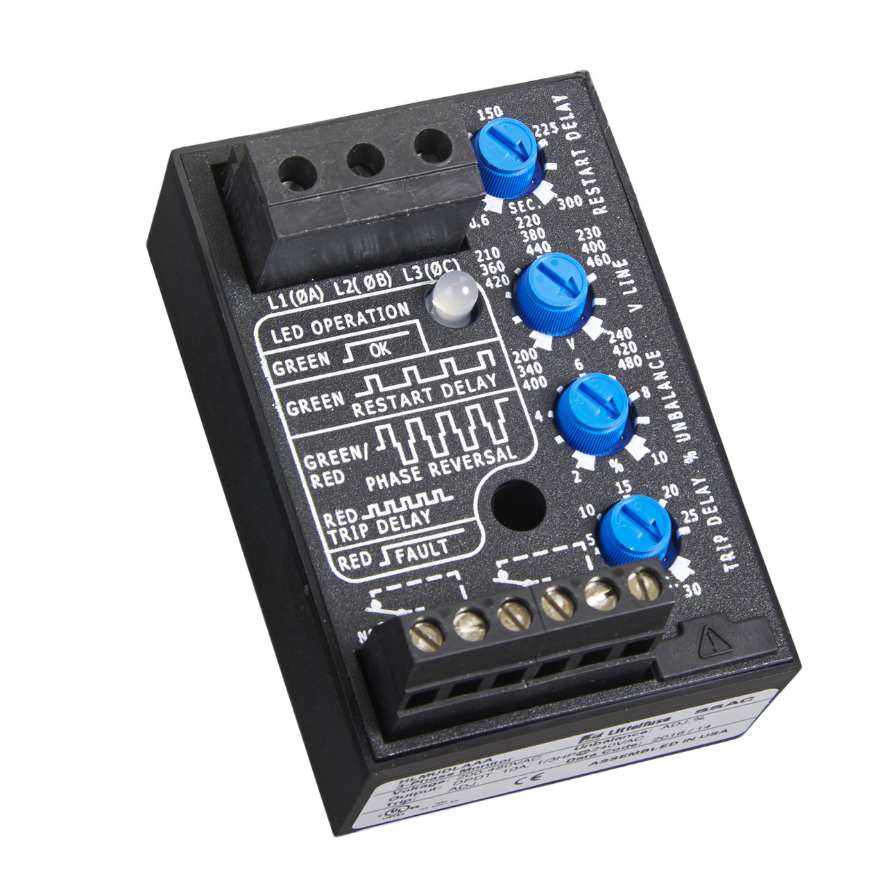 Littlefuse SSAC HLMUDNAAN Voltage Monitor Relays