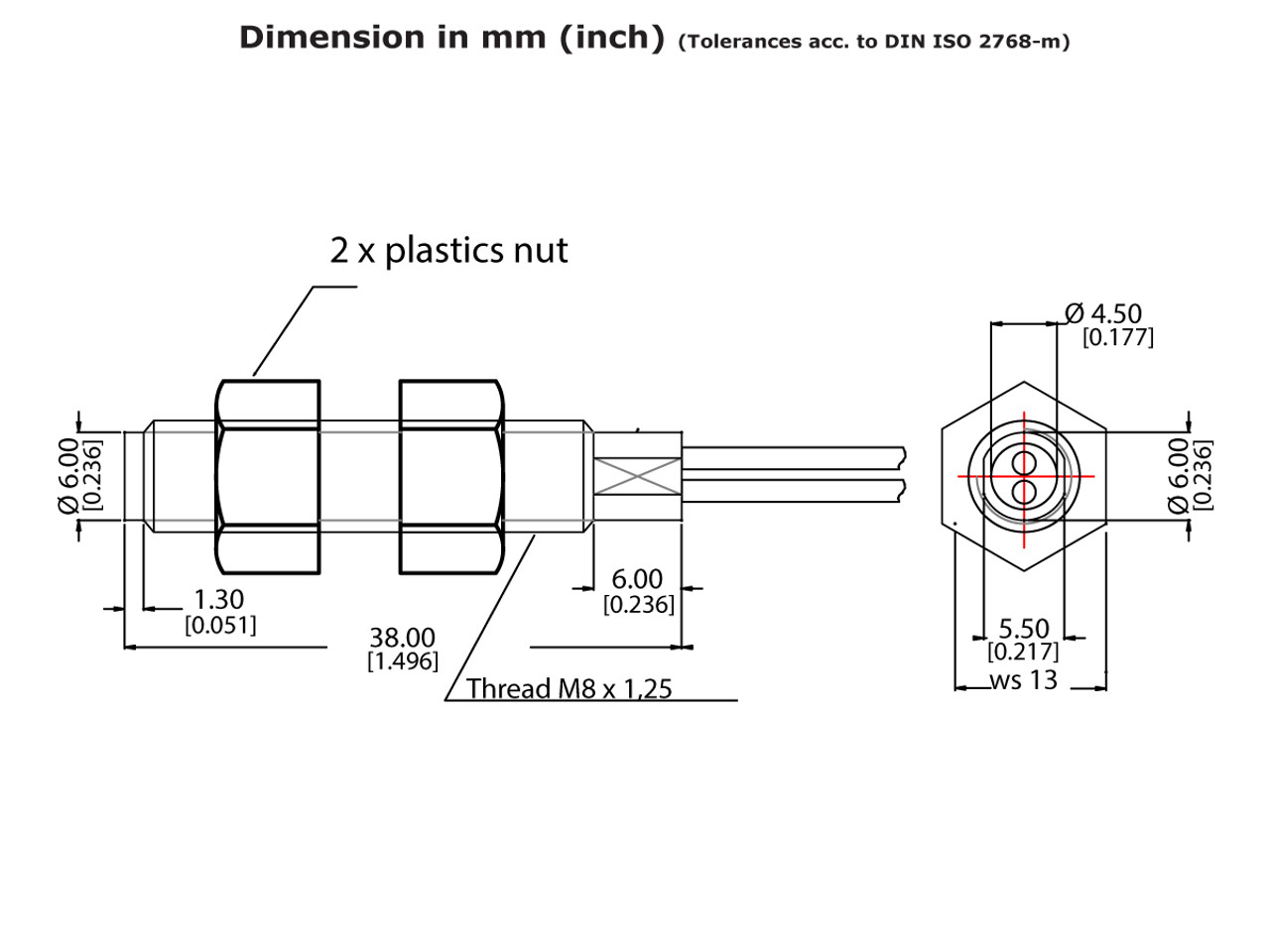 Standex Electronics MK11/M8-1A66B-500W Reed Sensor