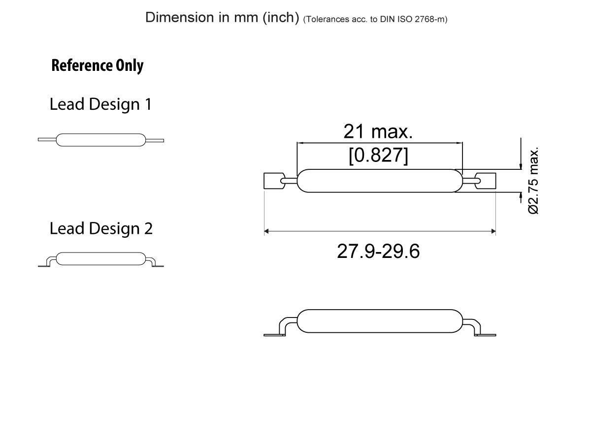 Standex Electronics MK23-85-D-2 Reed Switch