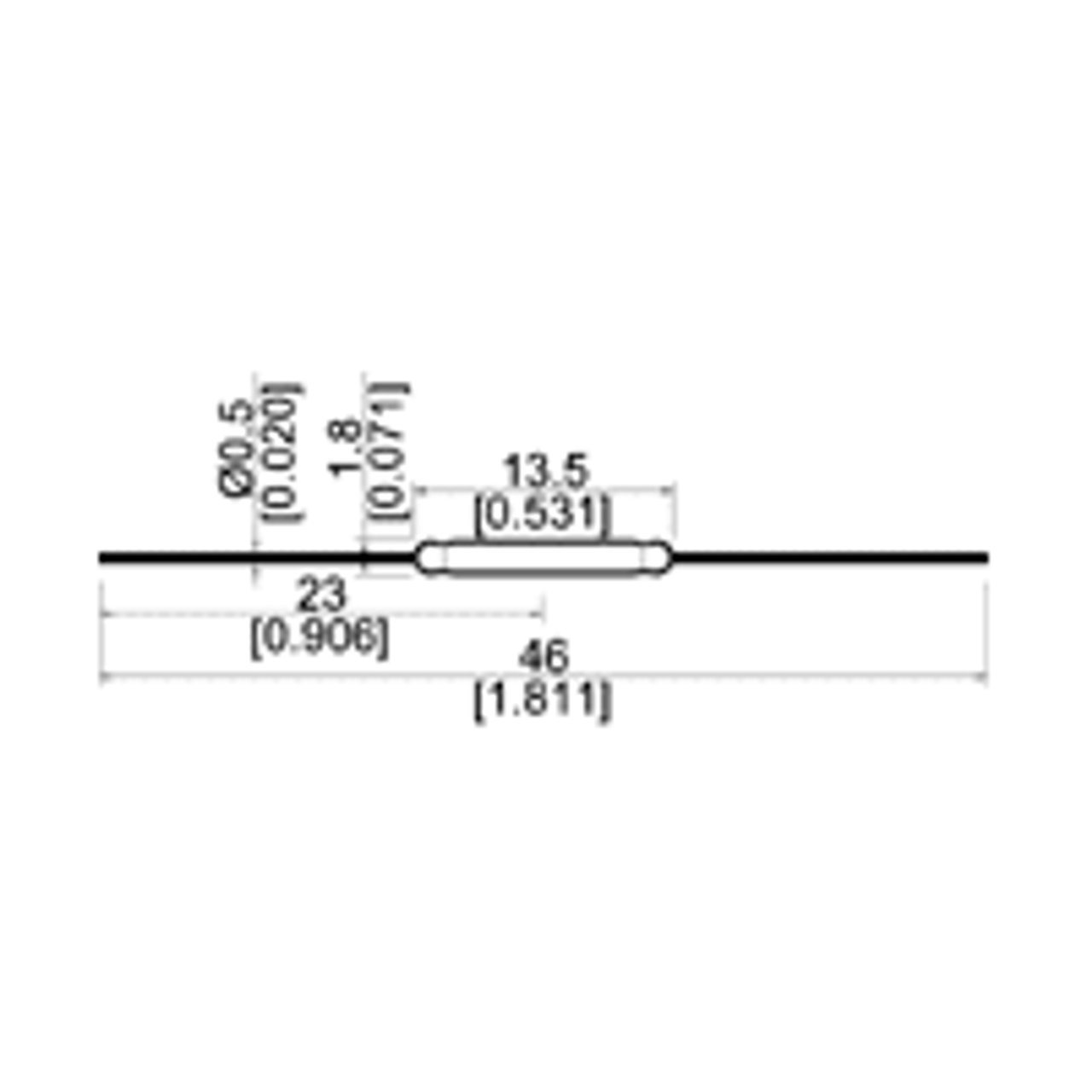 Standex Electronics KSK-1A81-0510 Reed Switch