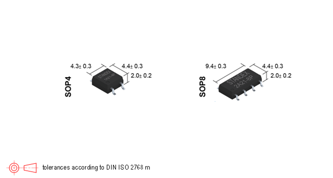 Standex Electronics SMP-2A21-8PT MOSFET Relays