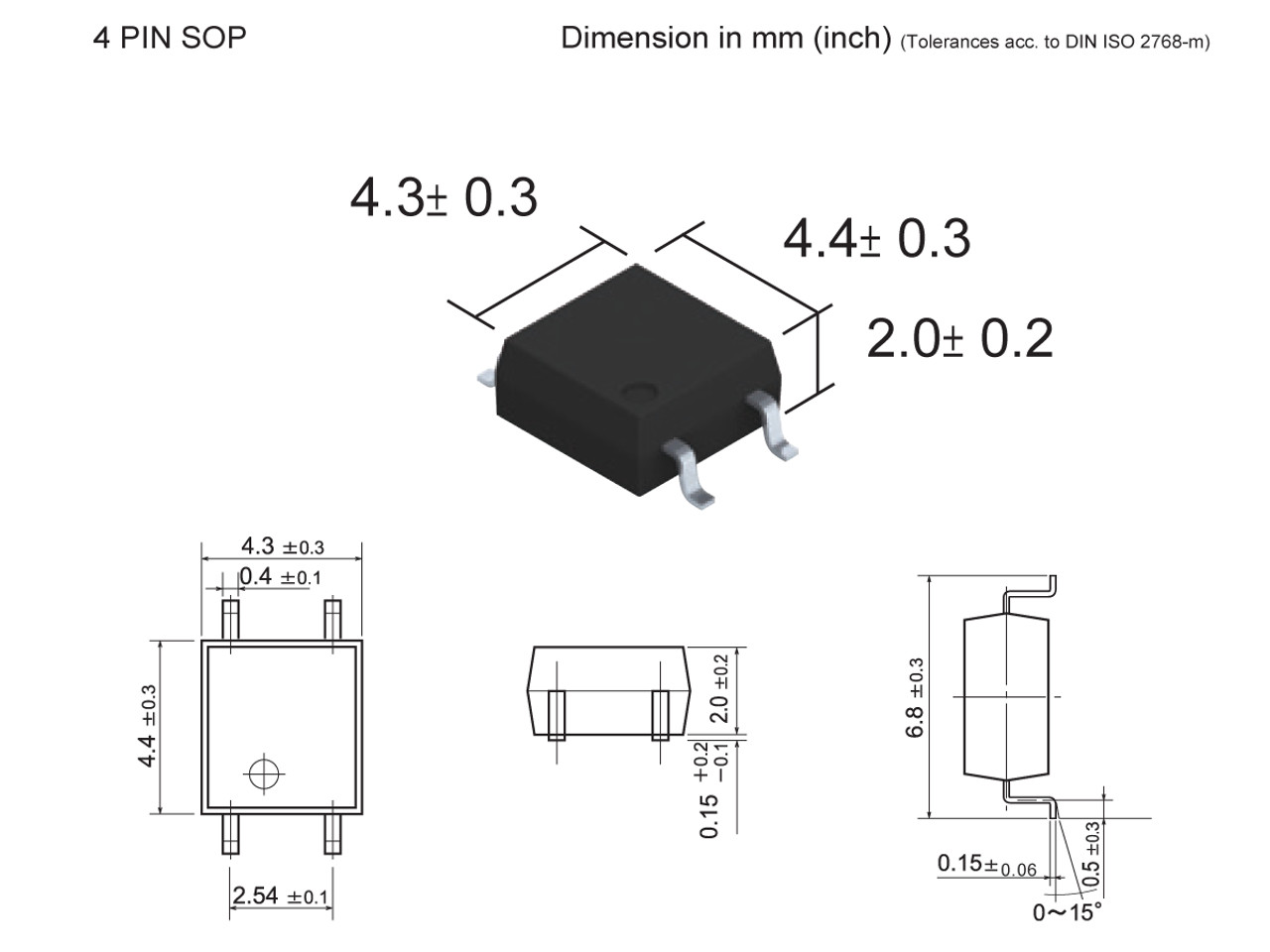 Standex Electronics SMP-1A30-4PT MOSFET Relay