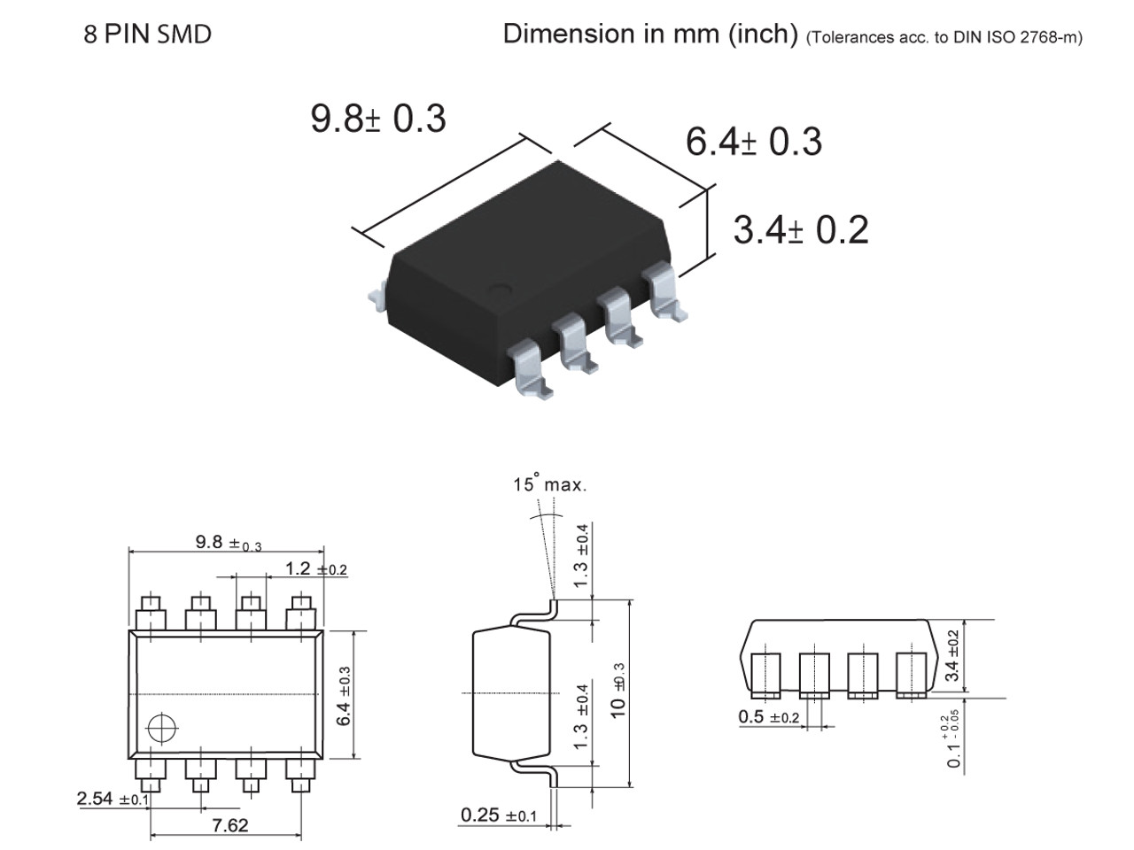Standex Electronics SMP-2A37-8ST MOSFET Relay