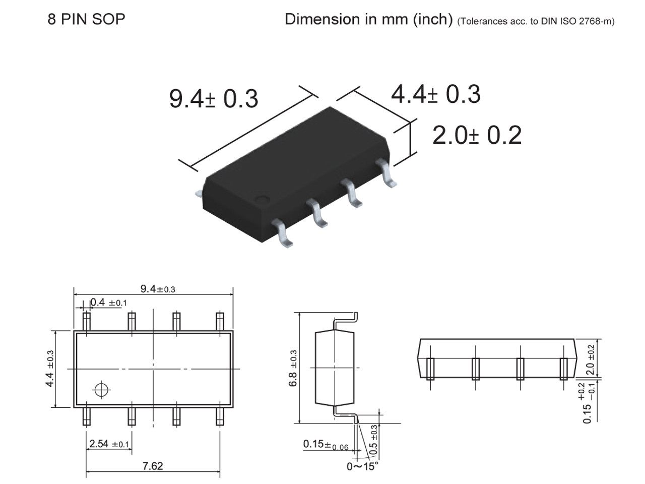 Standex Electronics SMP-2A38-8PT-Q MOSFET Relay