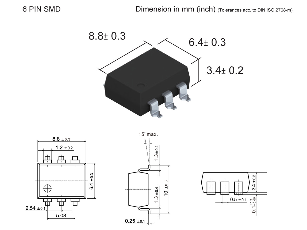 Standex Electronics SMP-1A47-6ST MOSFET Relay