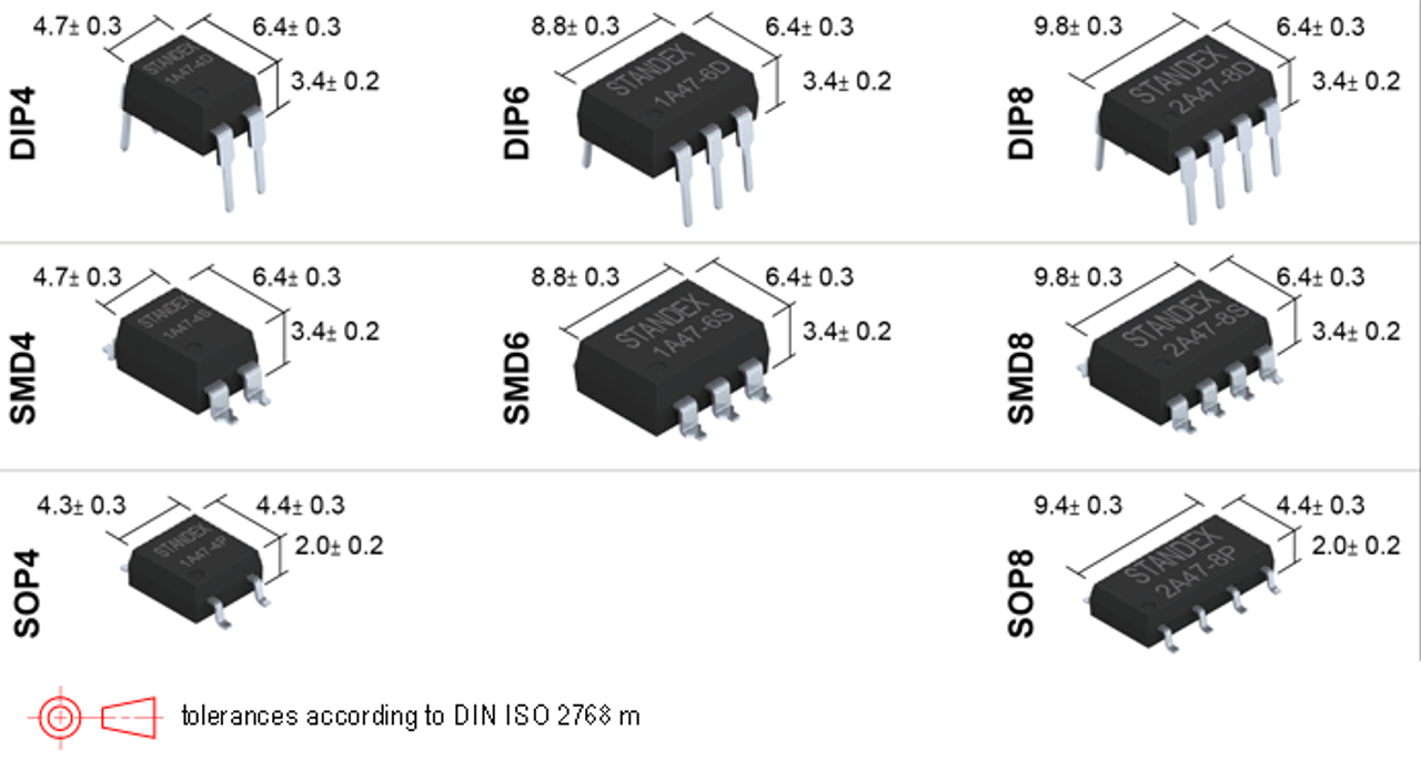 Standex Electronics SMP-2A47-8PT MOSFET Relay