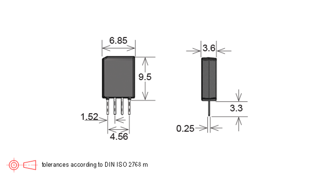 Standex Electronics UMS05-1A80-75D Reed Relay