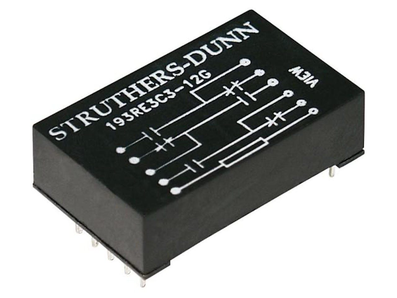 Struthers-Dunn 193RE1C3-24G-24VDC Reed Relays