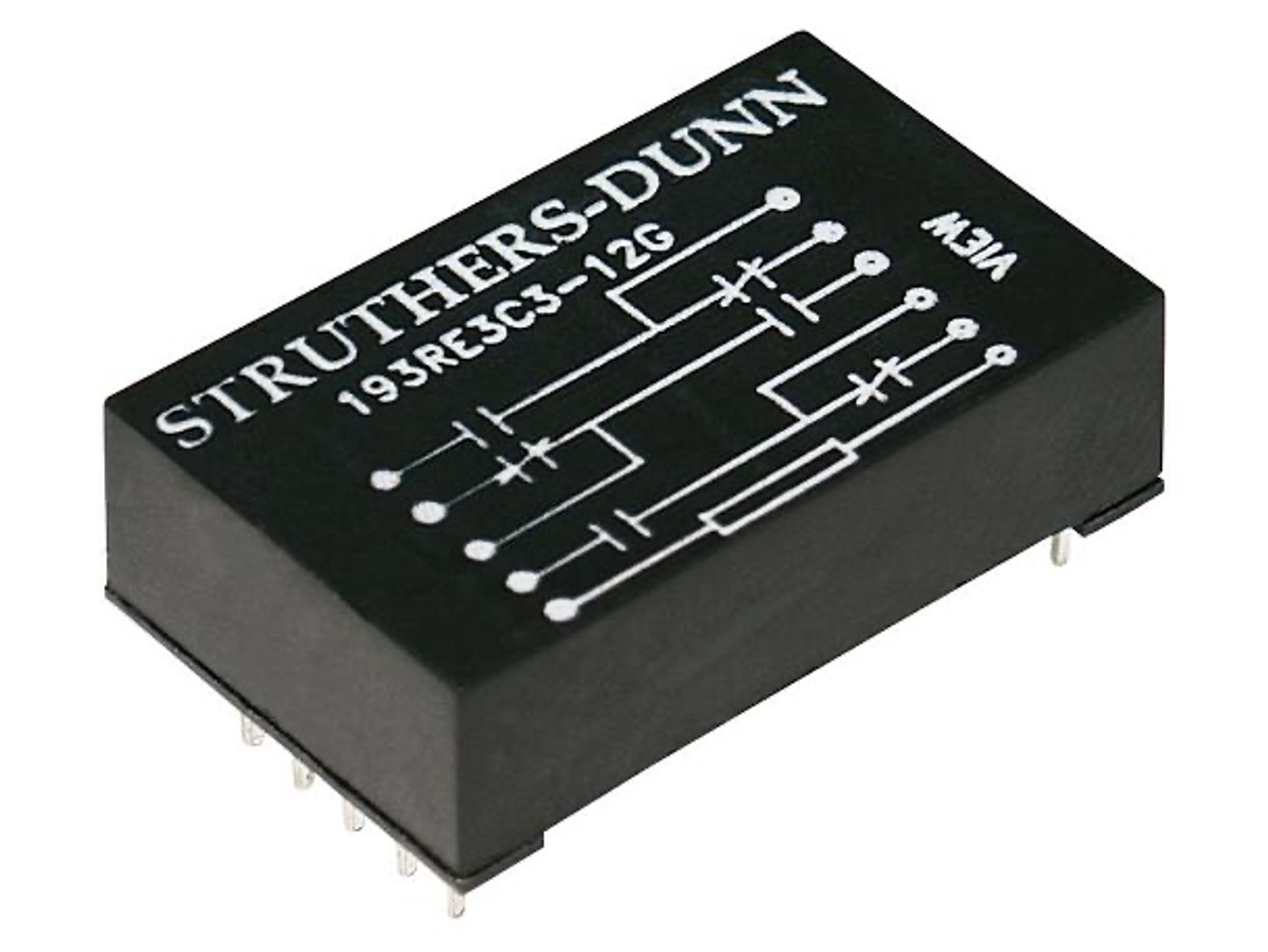 Struthers-Dunn 193RE2C3-12G-12VDC Reed Relays
