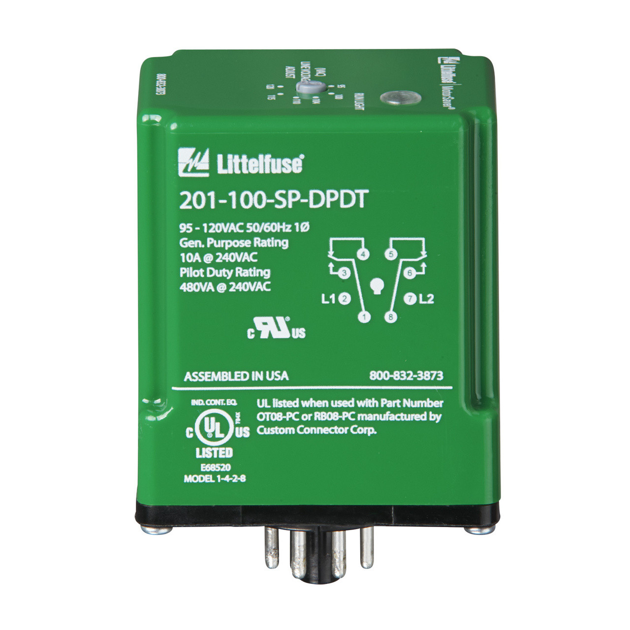 Littelfuse-Symcom 201-200-SP-T-9 Voltage Monitor Relays
