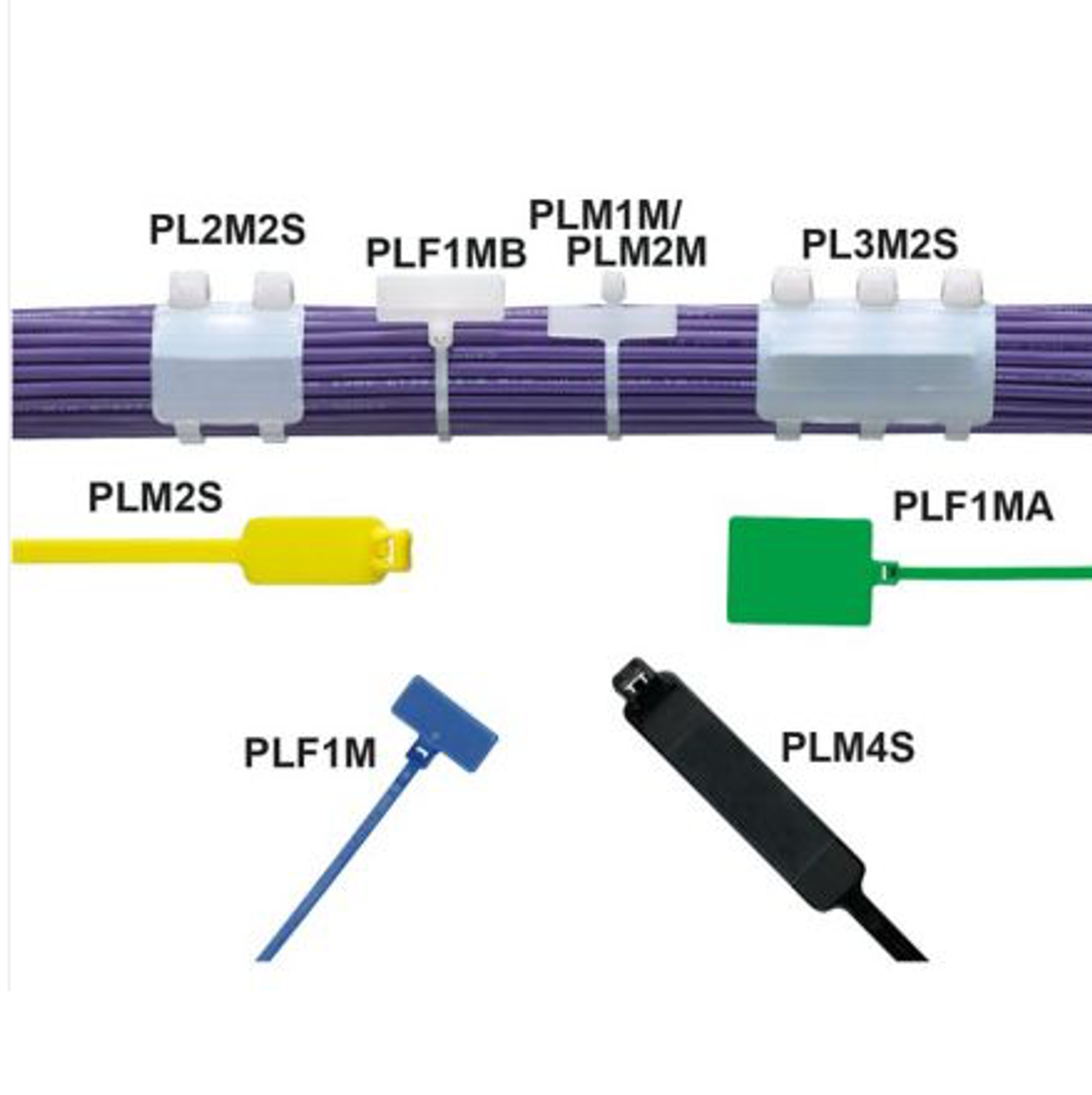 Panduit PLM1M-M Marker Ties