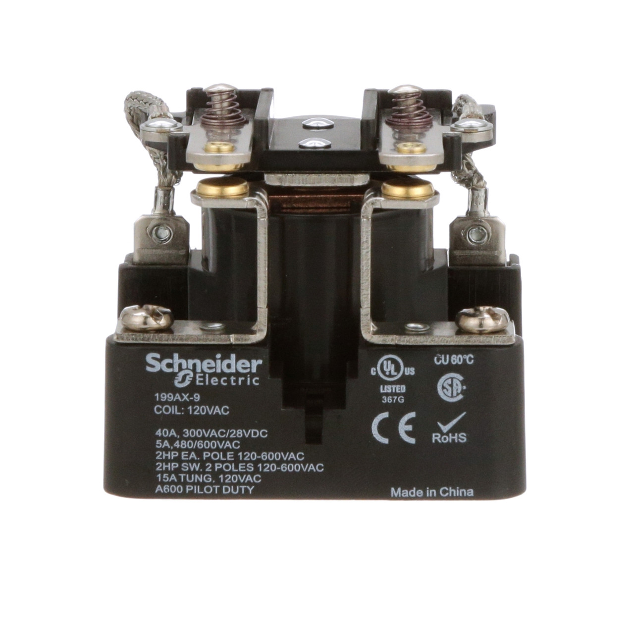 Schneider Electric 199AX-9 Power Relay