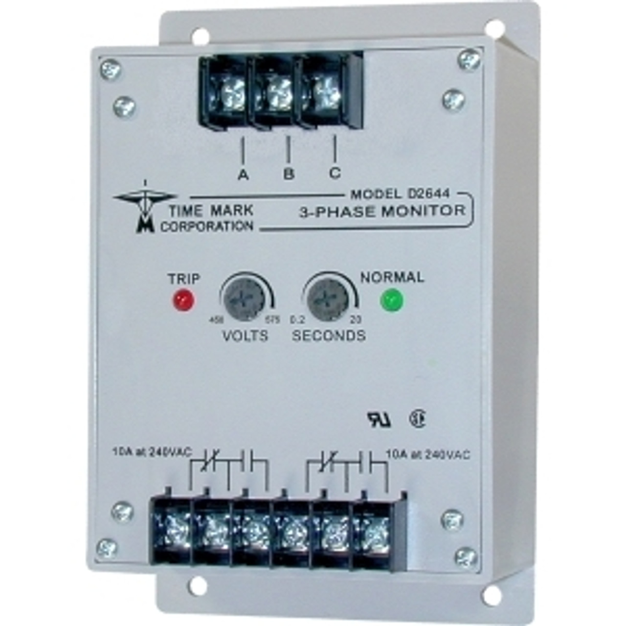 TimeMark D2644M Phase Monitor Relays