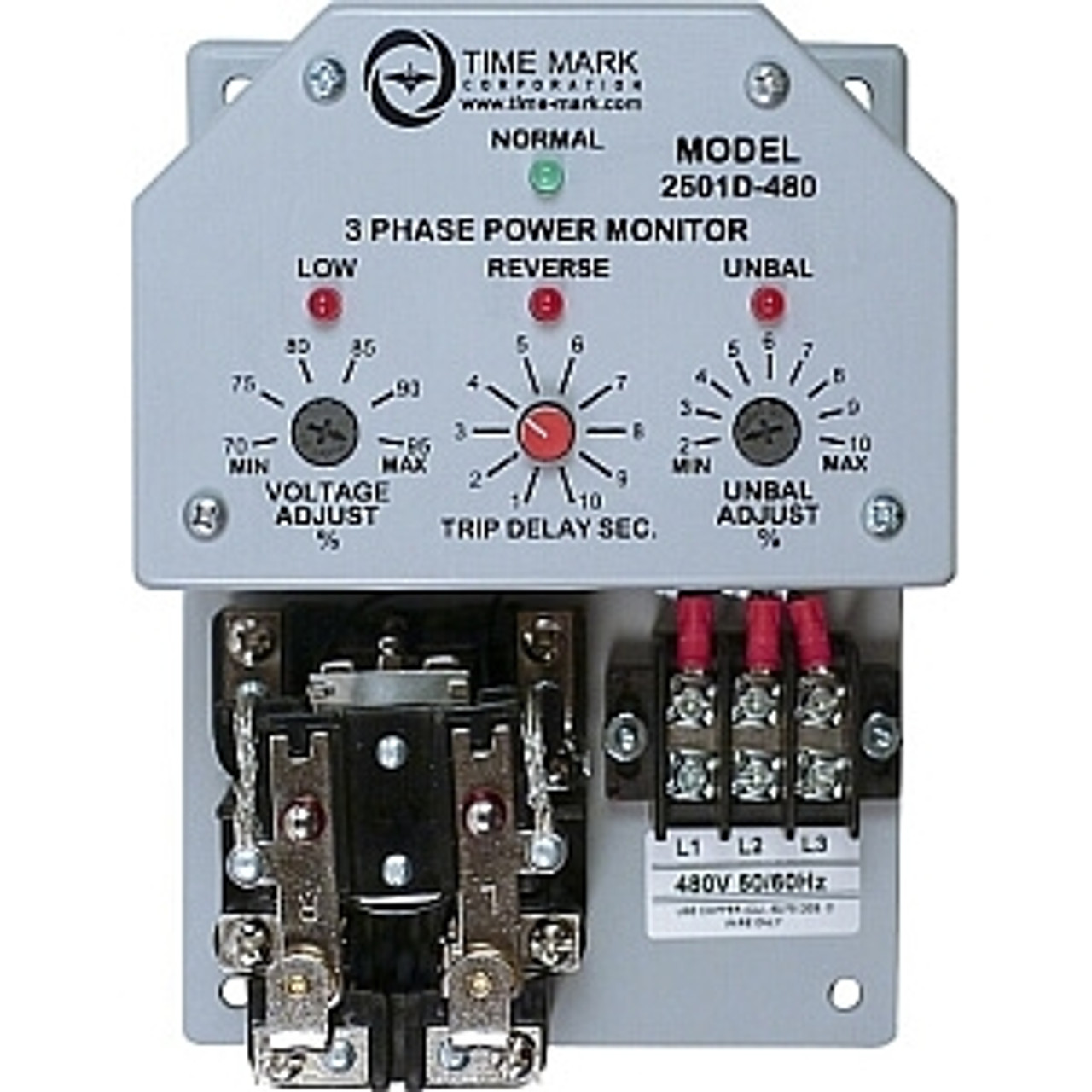 TimeMark 2501D-208 Phase Monitor Relays
