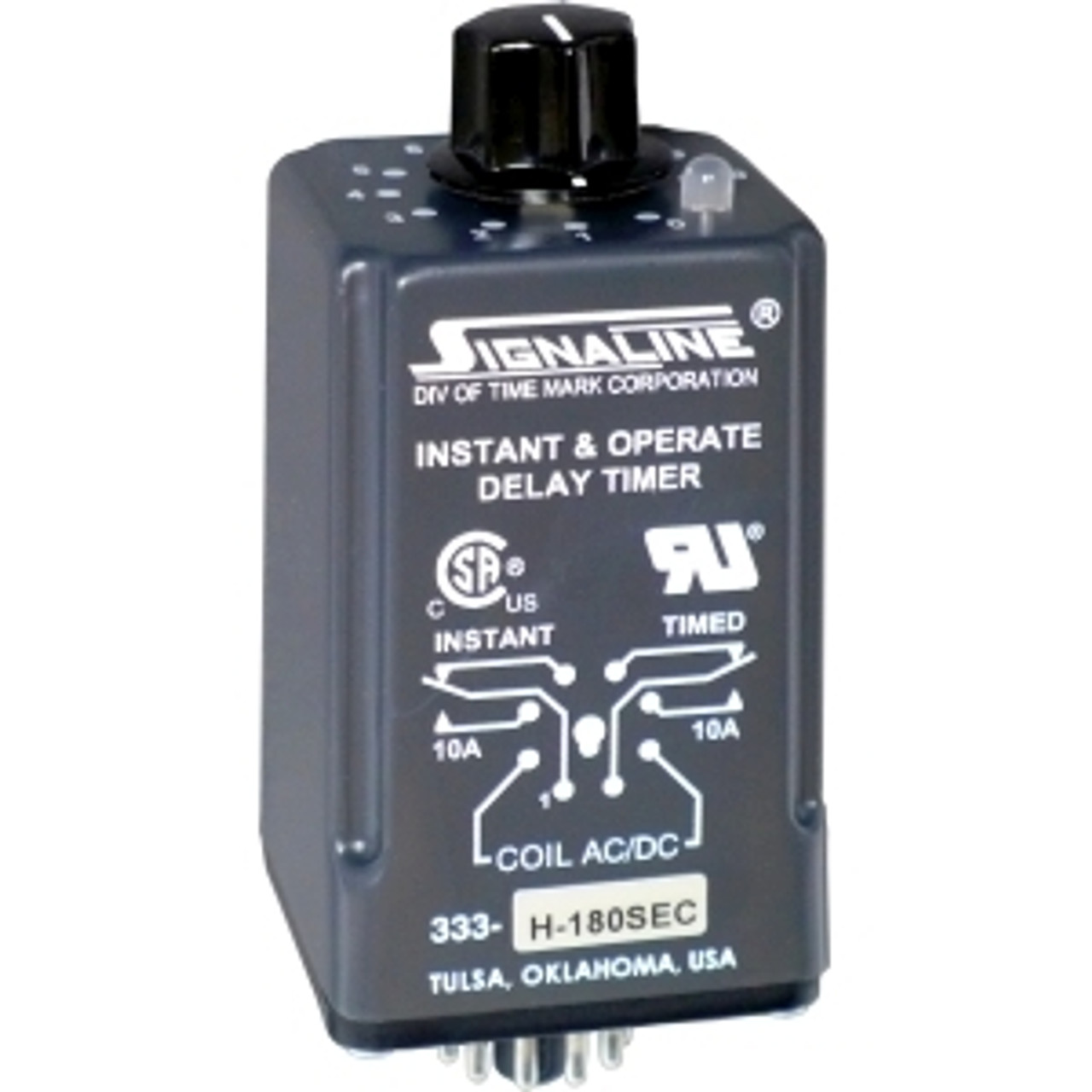 TimeMark 333-L-10SEC/SG Instantaneous Switch - Delay on Make