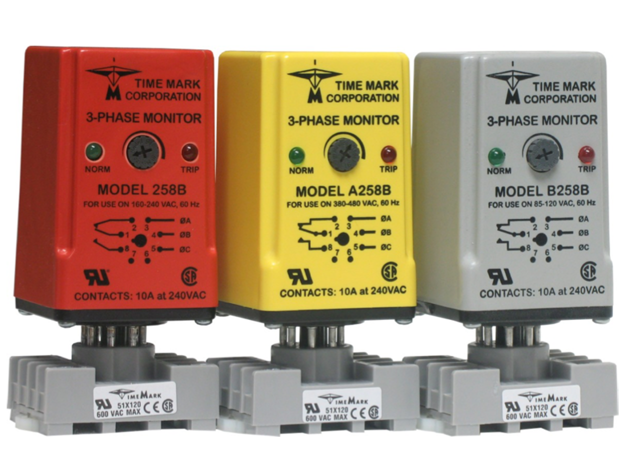 TimeMark EX258B-415VAC/50HZ Phase Monitor Relays