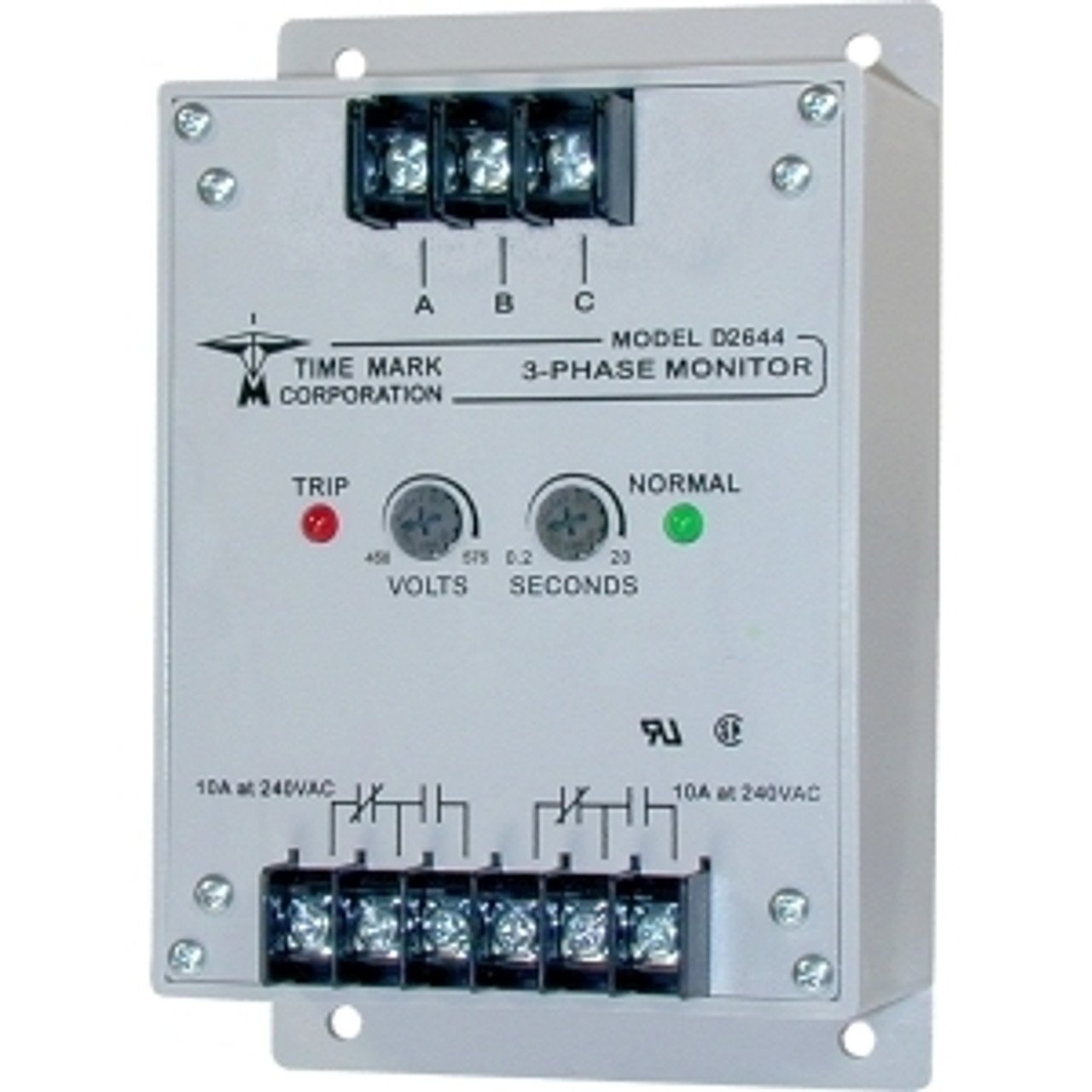 TimeMark A2644M-400HZ Phase Monitor Relay
