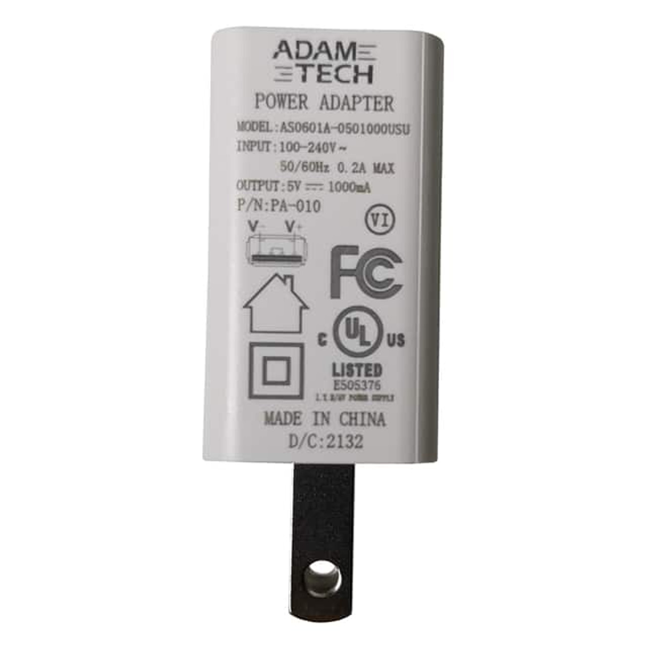 AdamTech PA-010 AC DC Desktop Wall Adapters