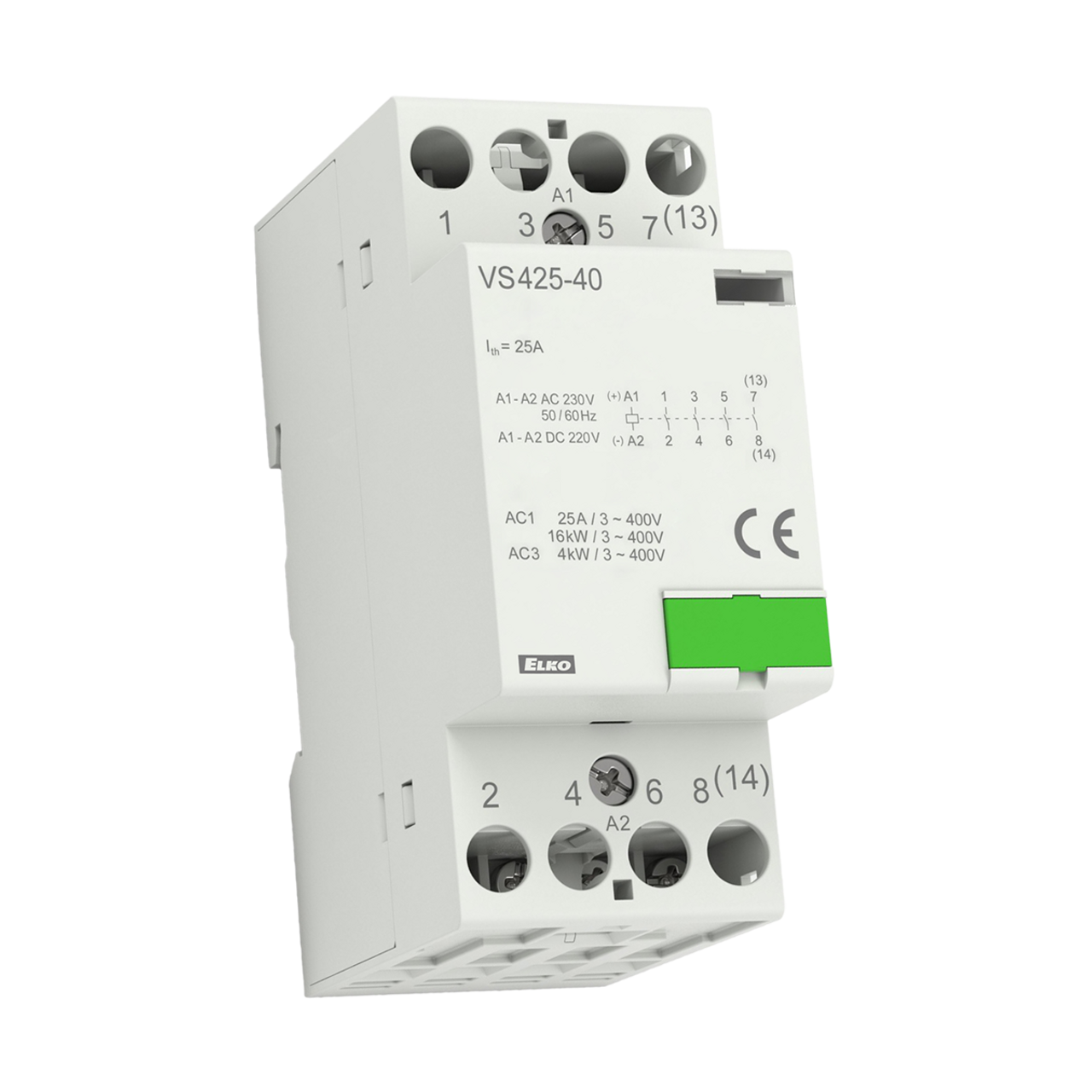 ELKP VS425-04UL 230V AC/DC Power Contactor