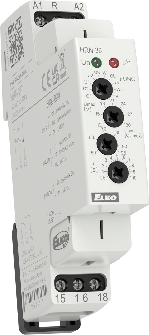 ELKP HRN-36/2 Voltage Monitor Relays