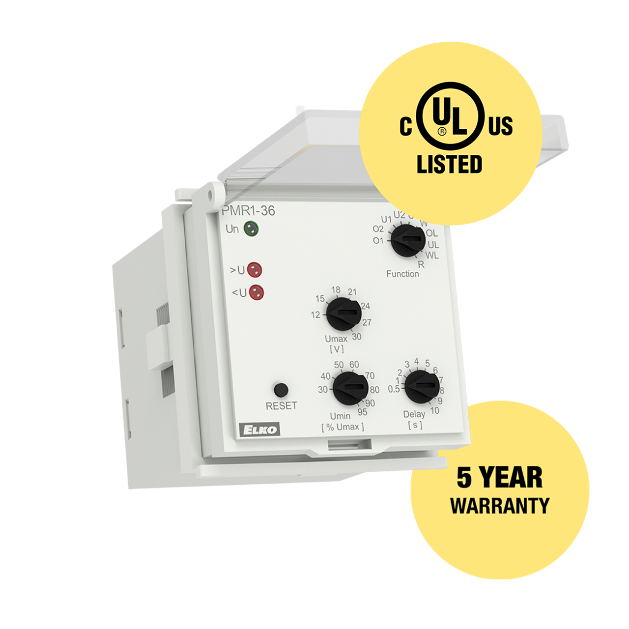 ELKP PMR1-36/2 Voltage Monitor Relays ELKP PMR1-36/2 Voltage Monitor Relays