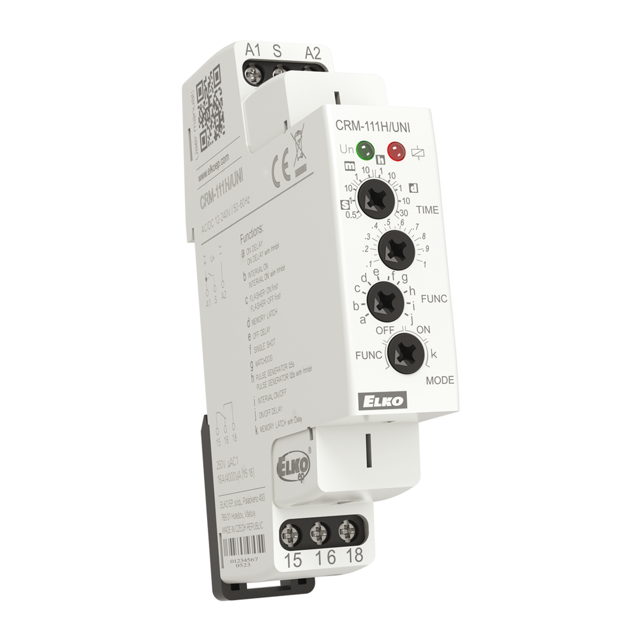 ELKP CRM-111H/UNI Multi-Function Time Delay Relay