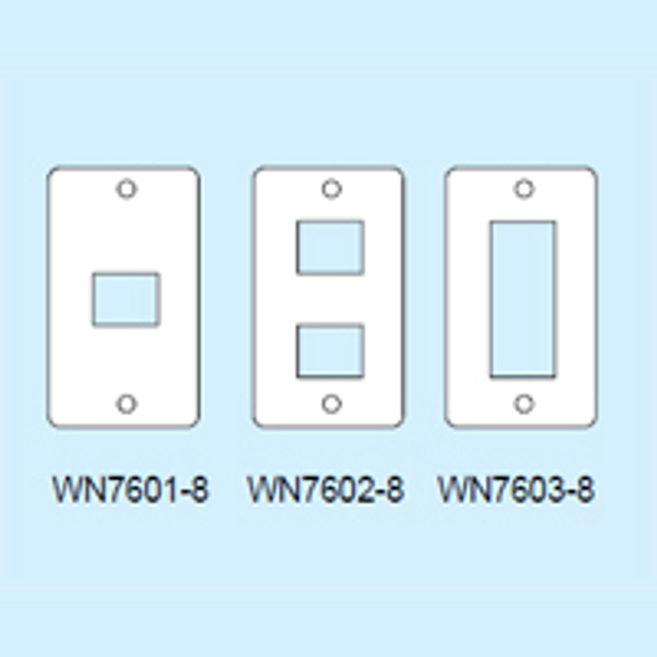 Panasonic EW - Lighting - WN7603-8 - Lighting Relays Wall Plates