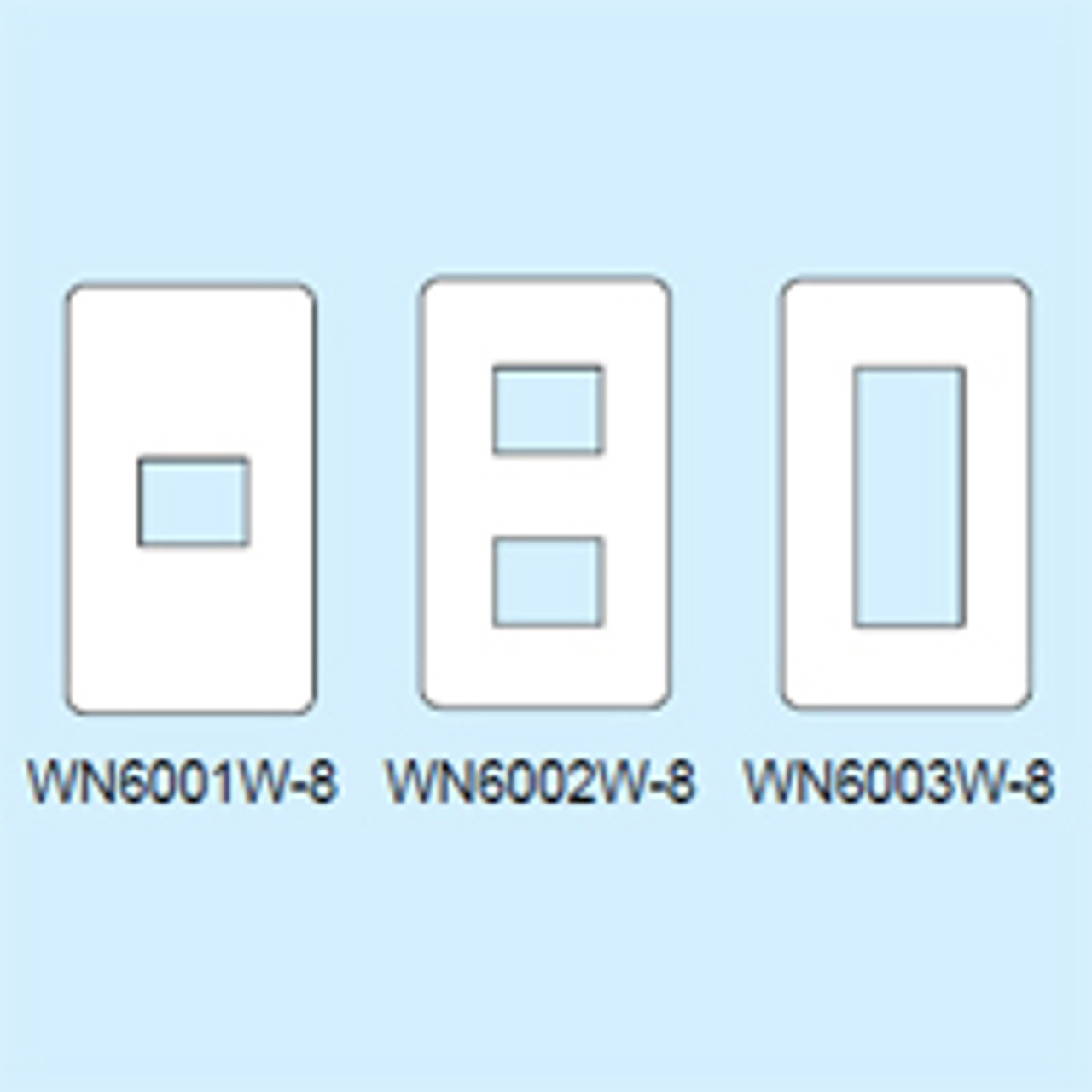 Panasonic EW - Lighting - WN6006W-8 - Lighting Relays Wall Plates