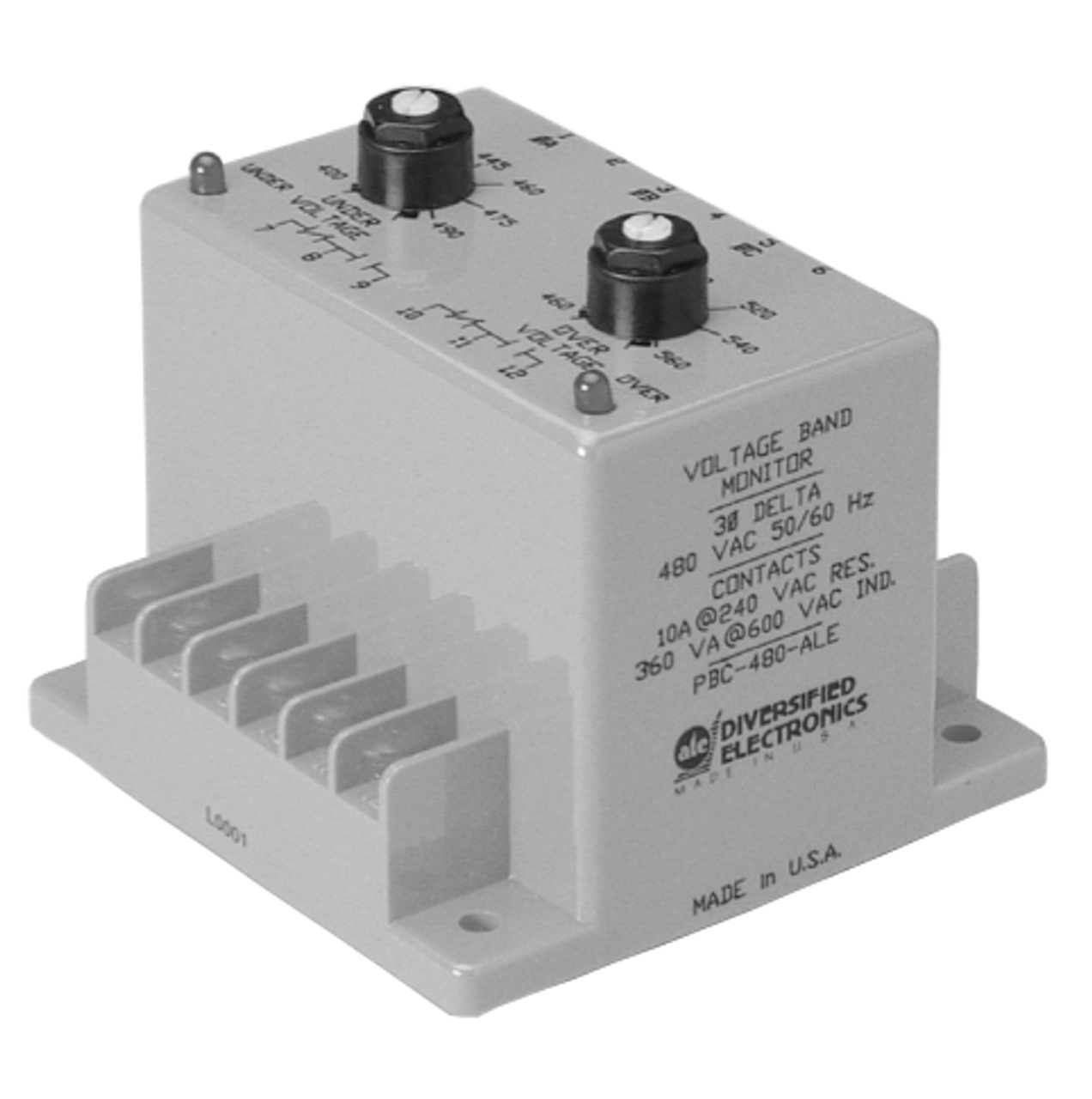 ATC Diversified - Three Phase Monitors (Voltage and Current) - PBC-230-ALE