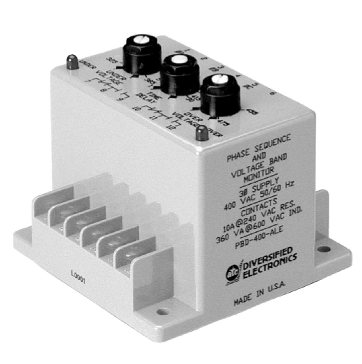 ATC Diversified - Three Phase Monitors (Voltage and Current) - PBD-440-ALE