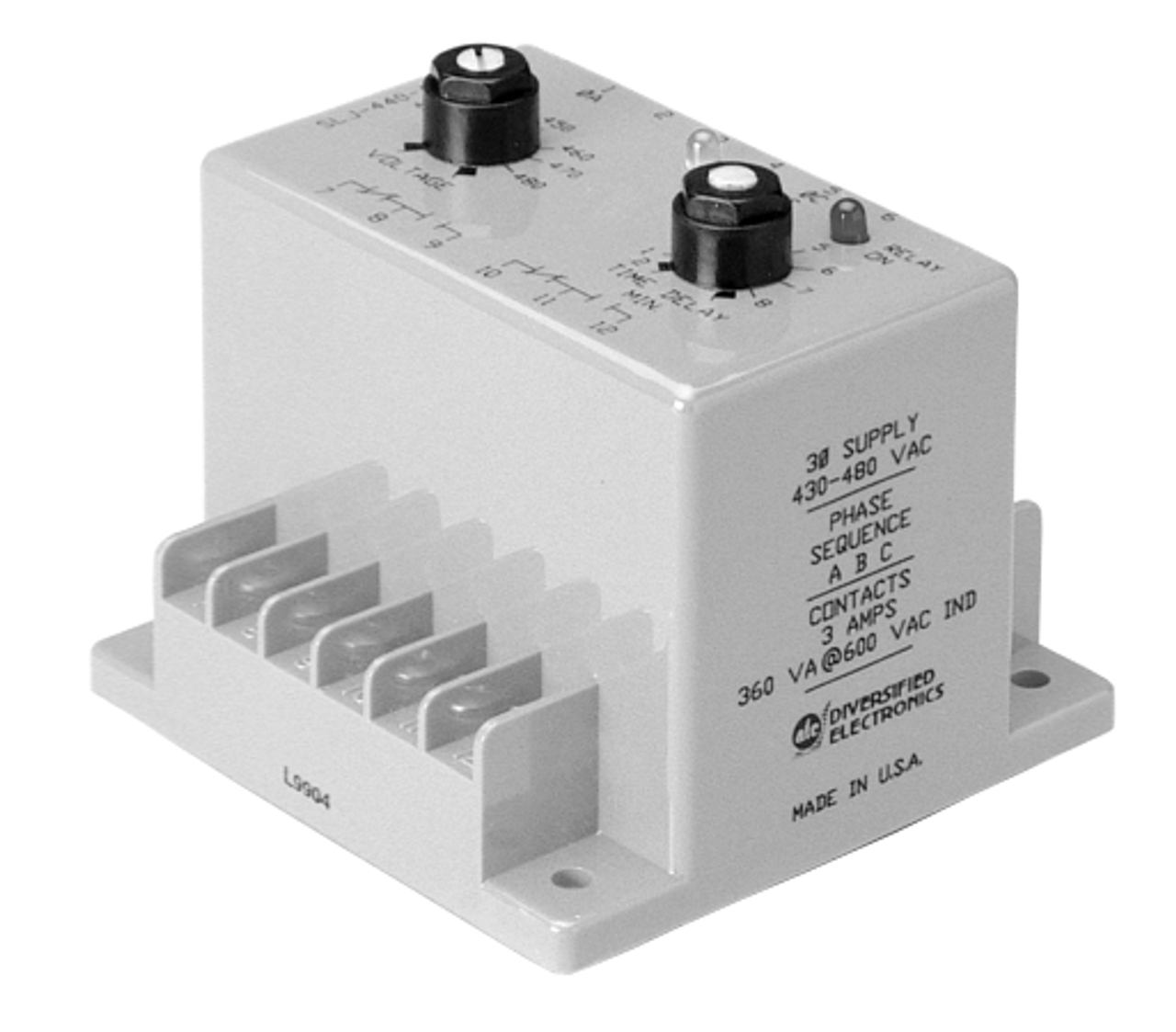 ATC Diversified SLJ-380-ALE Phase Monitor Relays ATC Diversified SLJ-380-ALE Phase Monitor Relays