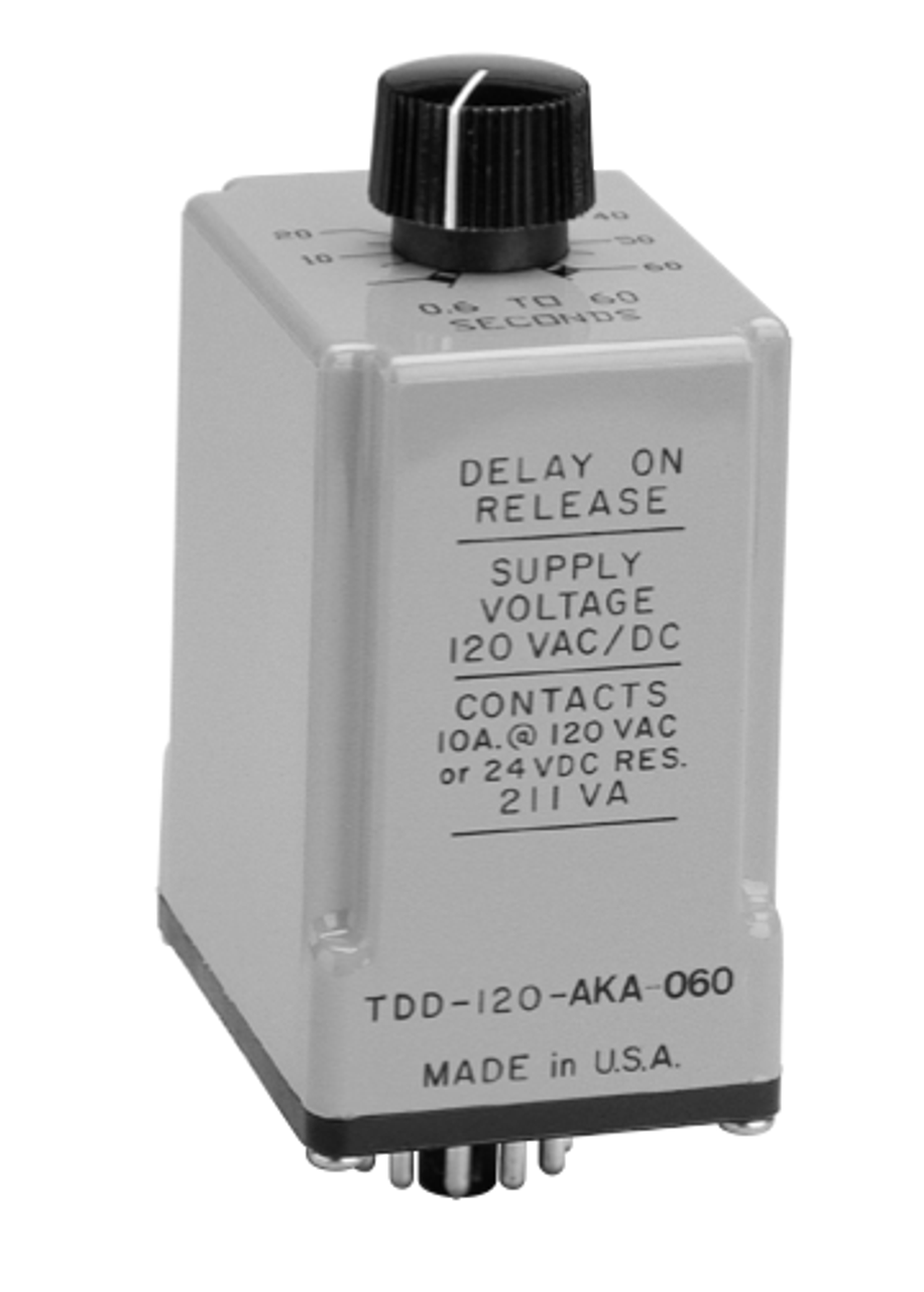 ATC Diversified - Delay on Break Time Delay Relay - TDD-120-AKA-060