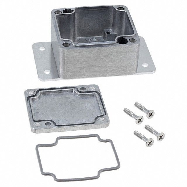 Bud Industries Inc. AN-2801-A Die-Cast Aluminum Box