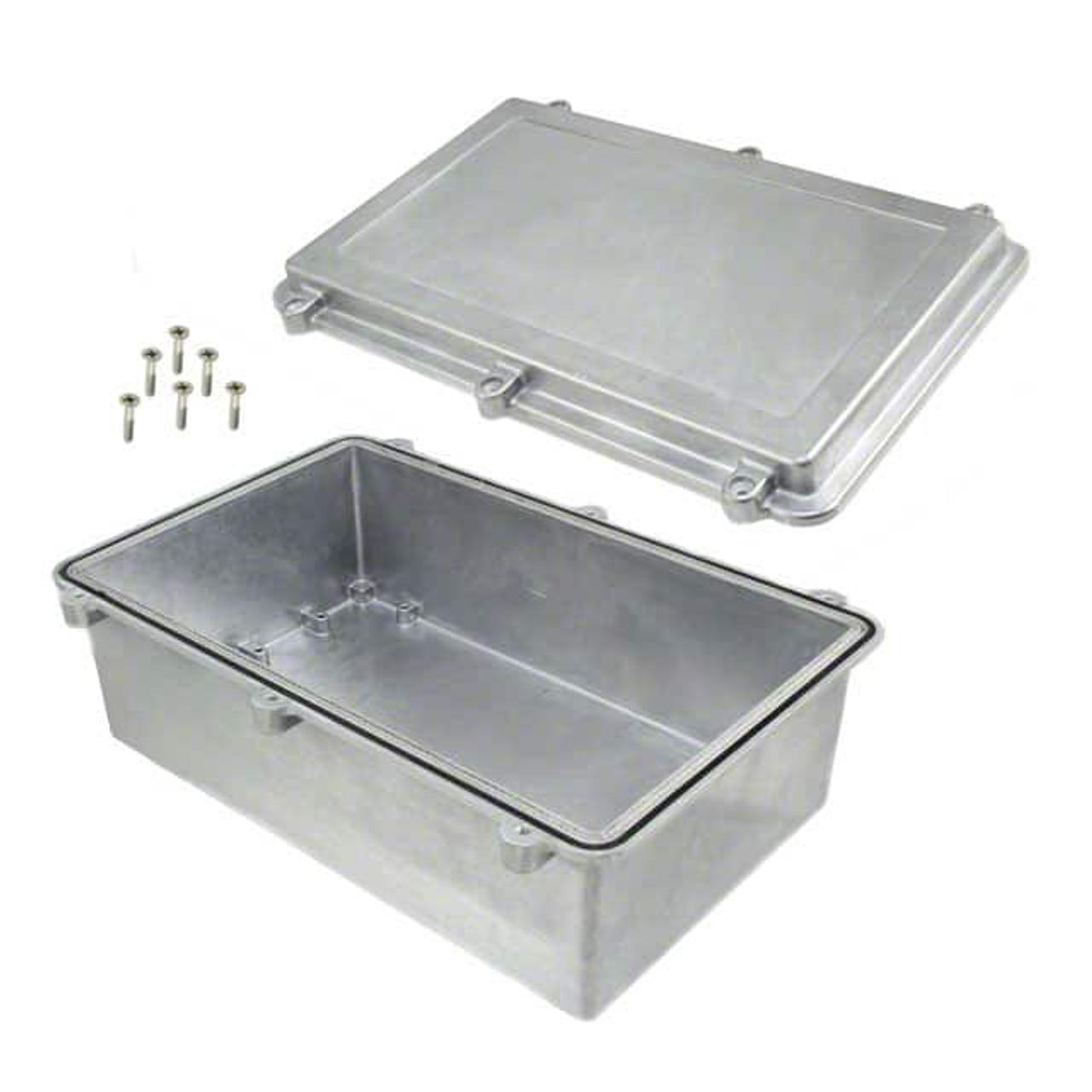 Bud Industries Inc. ANS-3811 Die-Cast Aluminum Box