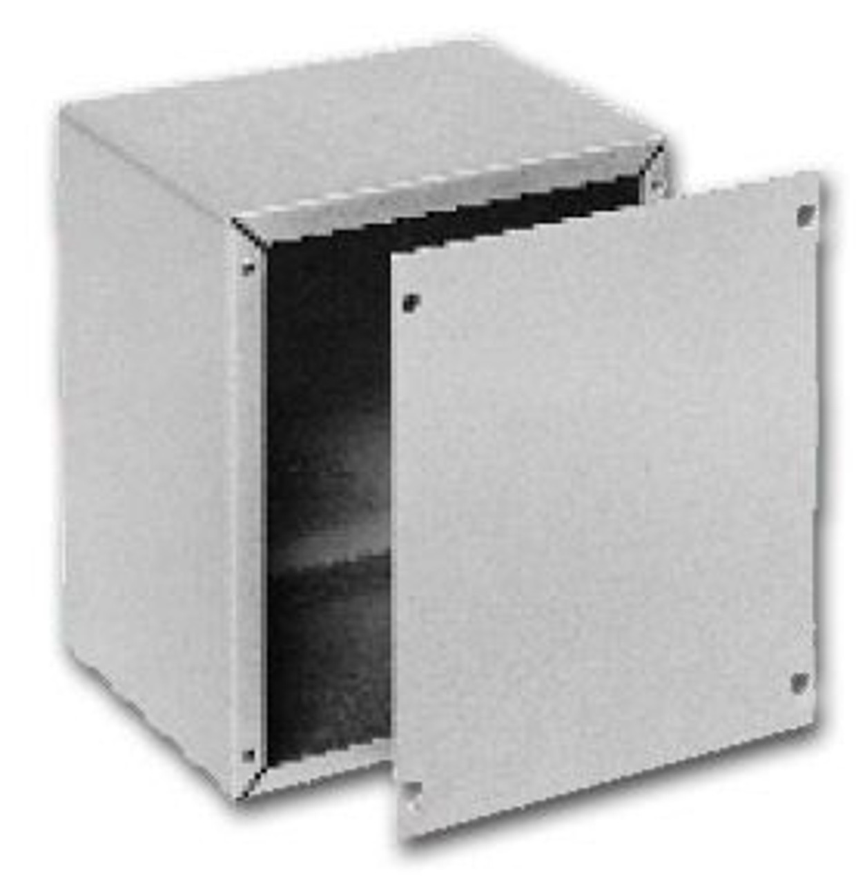 Bud Industries Inc. AU-1039-MG Small Metal Cabinet