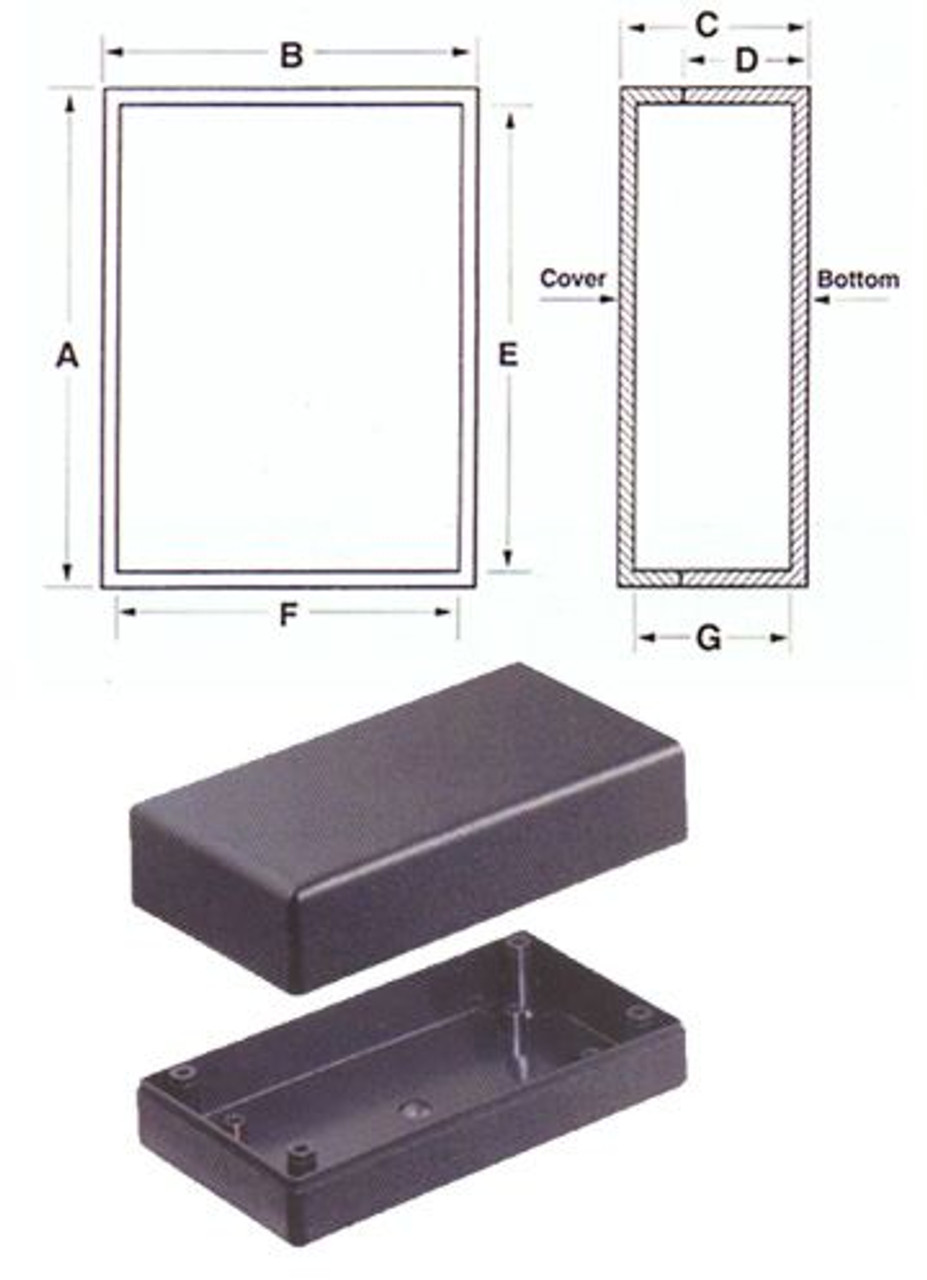 Bud Industries Inc. CU-1473-MB Box Accessories