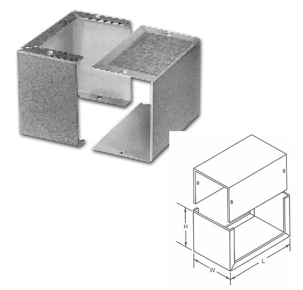 Bud Industries Inc. CU-2104-B Minibox Cabinet