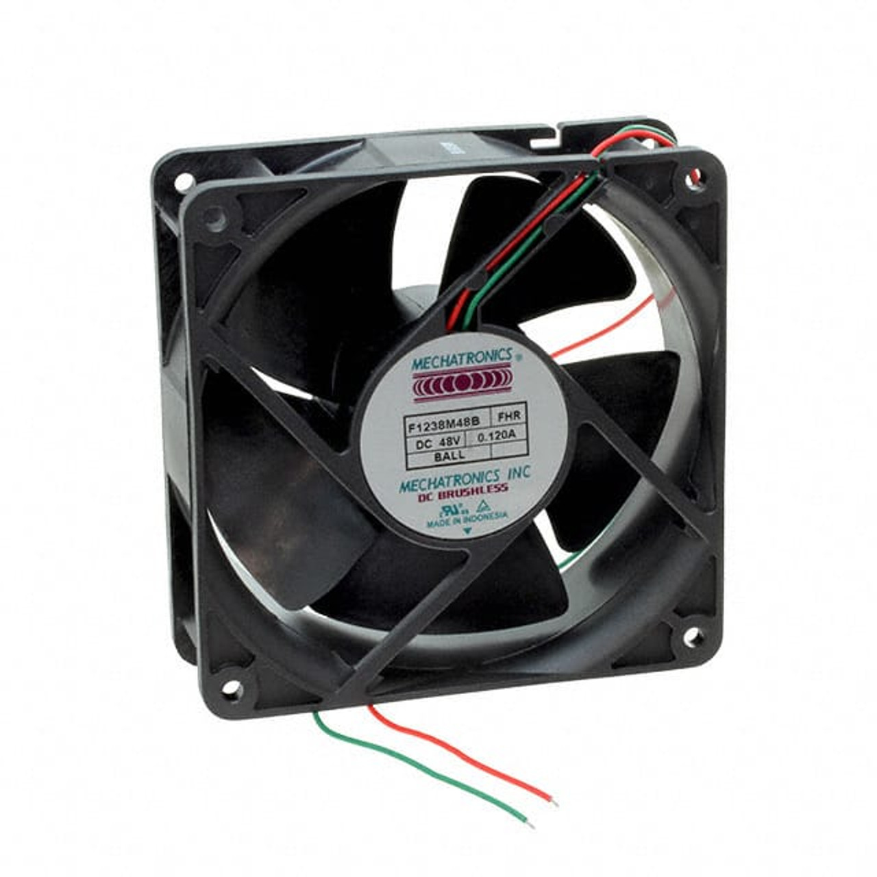 Mechatronics F1238M48B-FHR DC Axial Fan