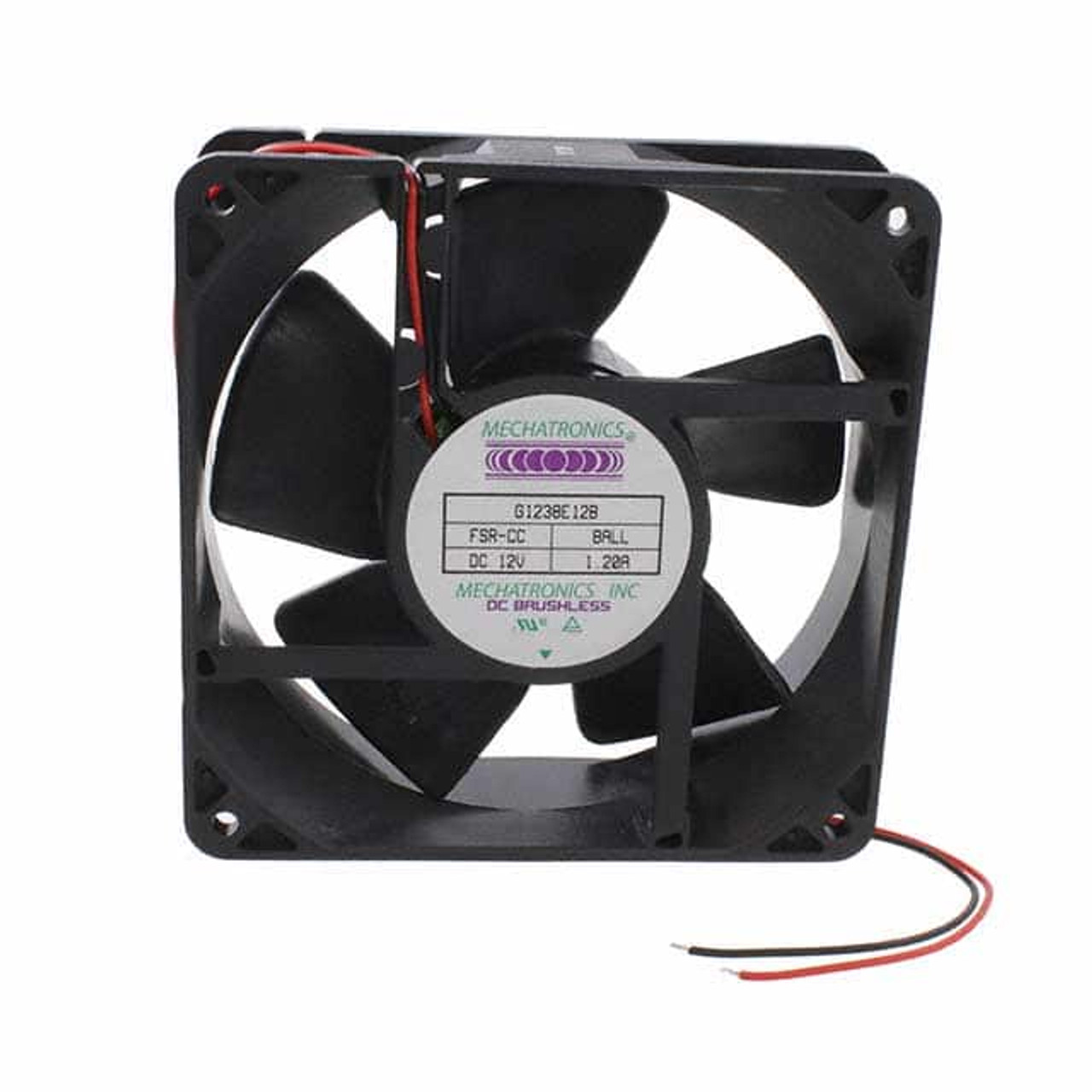 Mechatronics G1238E12B-FSR-CC DC Axial Fan