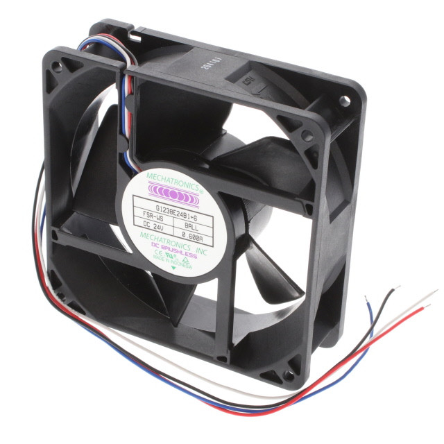 Mechatronics G1238E24B1+6-FSR-WS 120x120x38mm DC axial fan